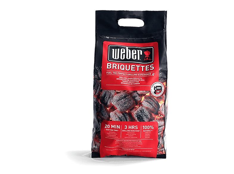 WEBER 17590130 Briket Mangal Kömürü 4 Kg
