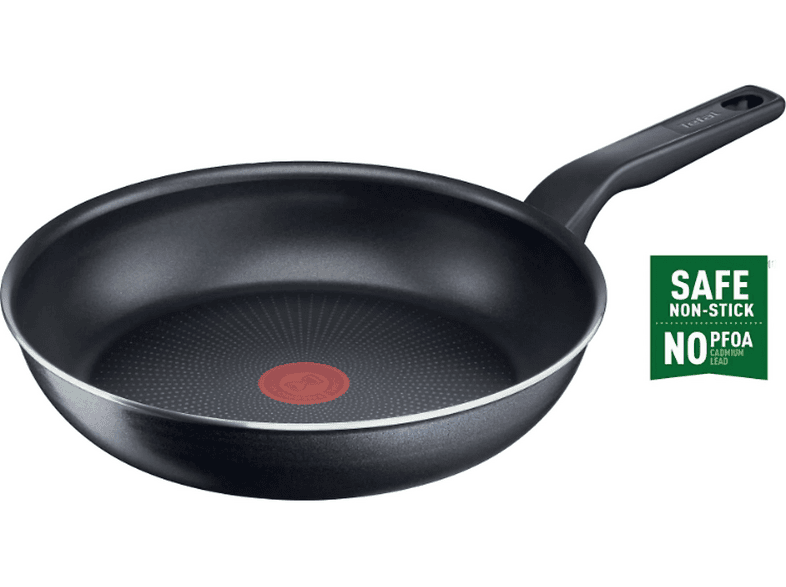 TEFAL C3850553 Titanyum 2X XL Force Difüzyon Tabanlı 26 cm Tava Siyah