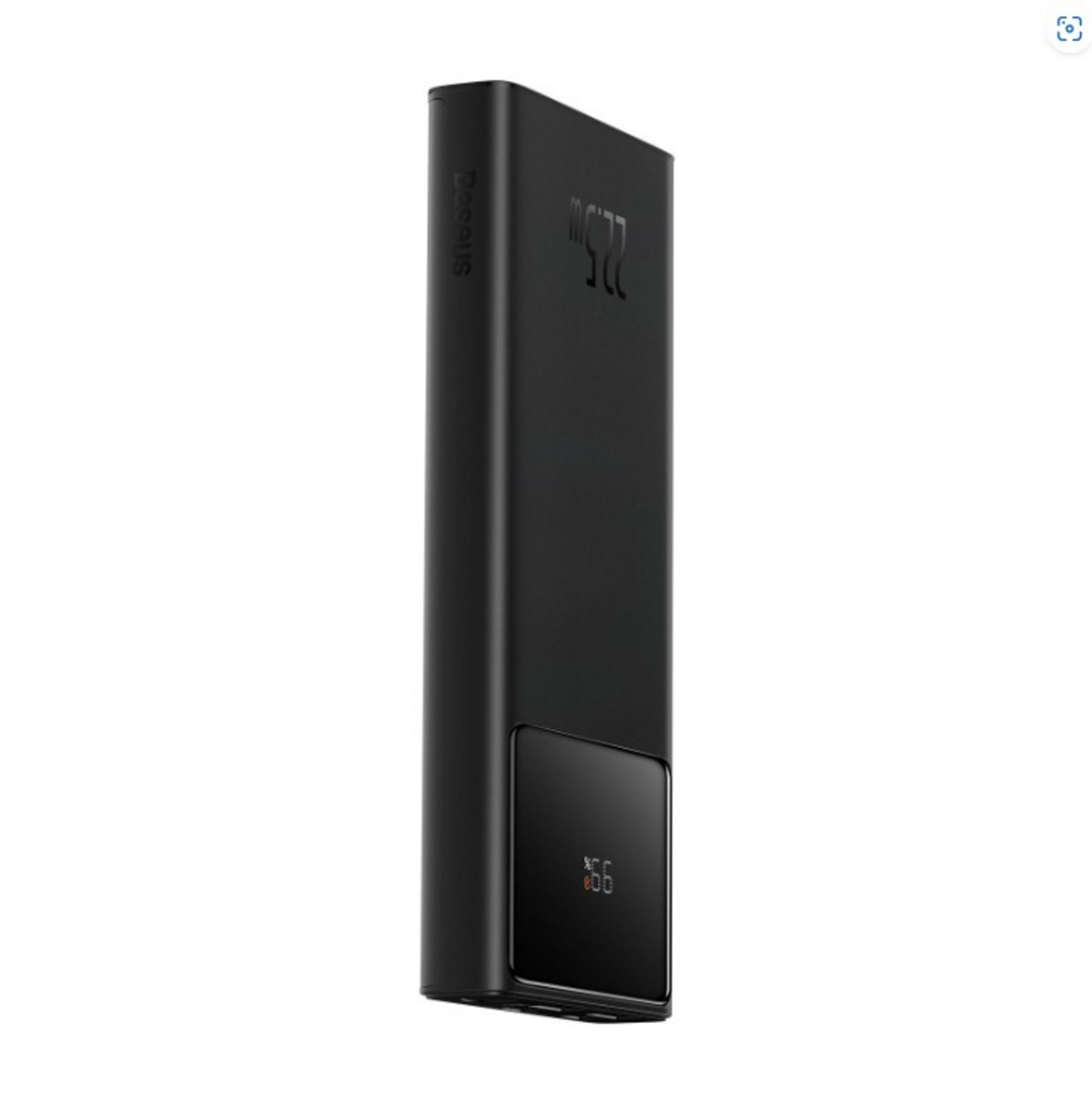 Caricatore nero da 225W con display digitale. Baseus.