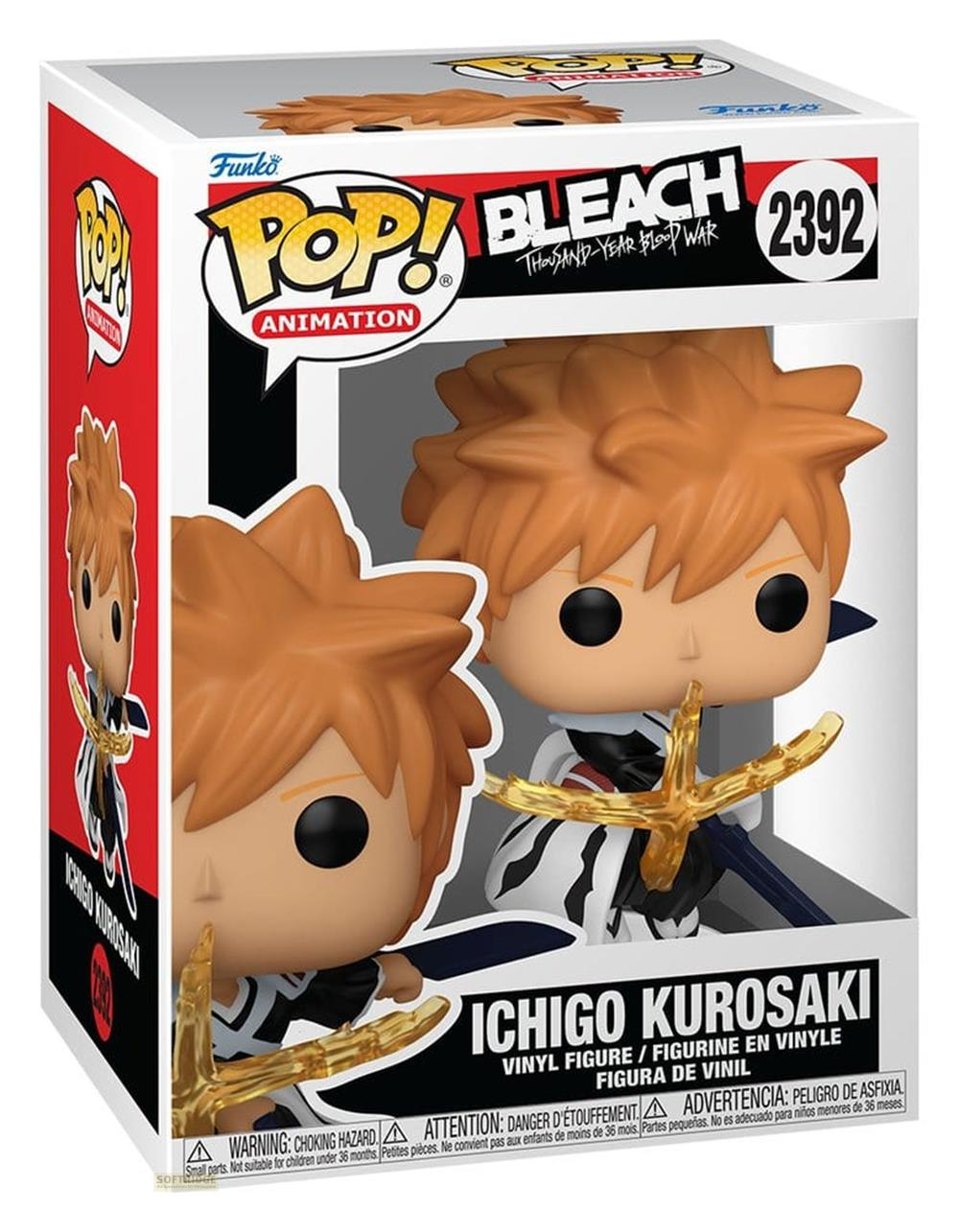 Figura Funko Pop de Ichigo Kurosaki de Bleach, Thousand-Year Blood War.