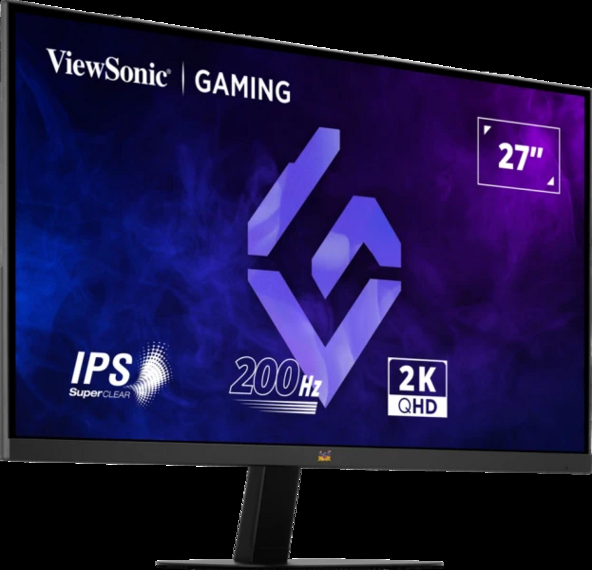 Un monitor gaming ViewSonic da 27 pollici con IPS, 200Hz e risoluzione 2K QHD.