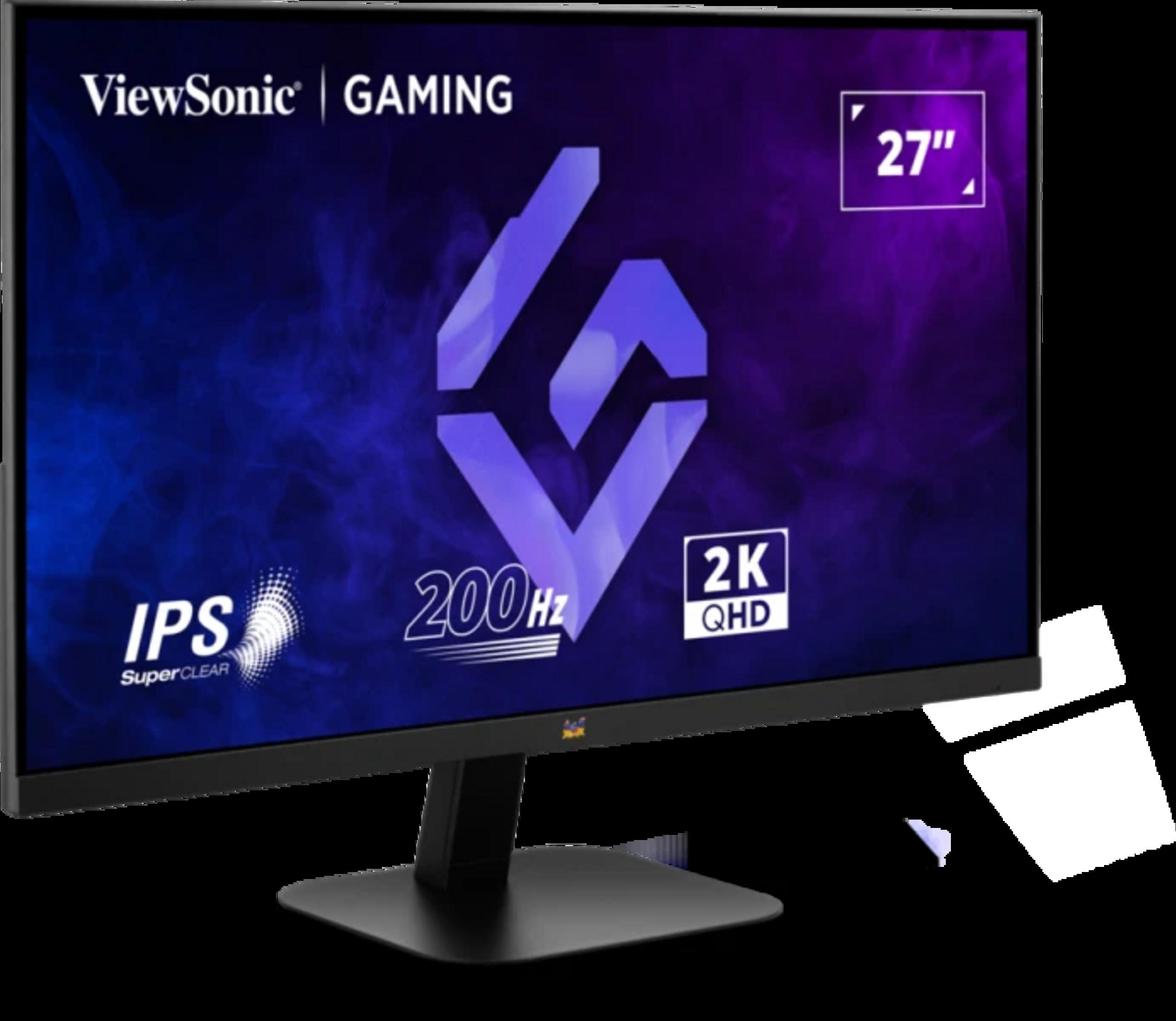 Un monitor gaming ViewSonic da 27 pollici con 200Hz e risoluzione 2K QHD.