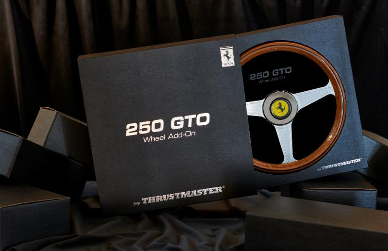 Add-on Volante Ferrari 250 GTO in confezione nera.