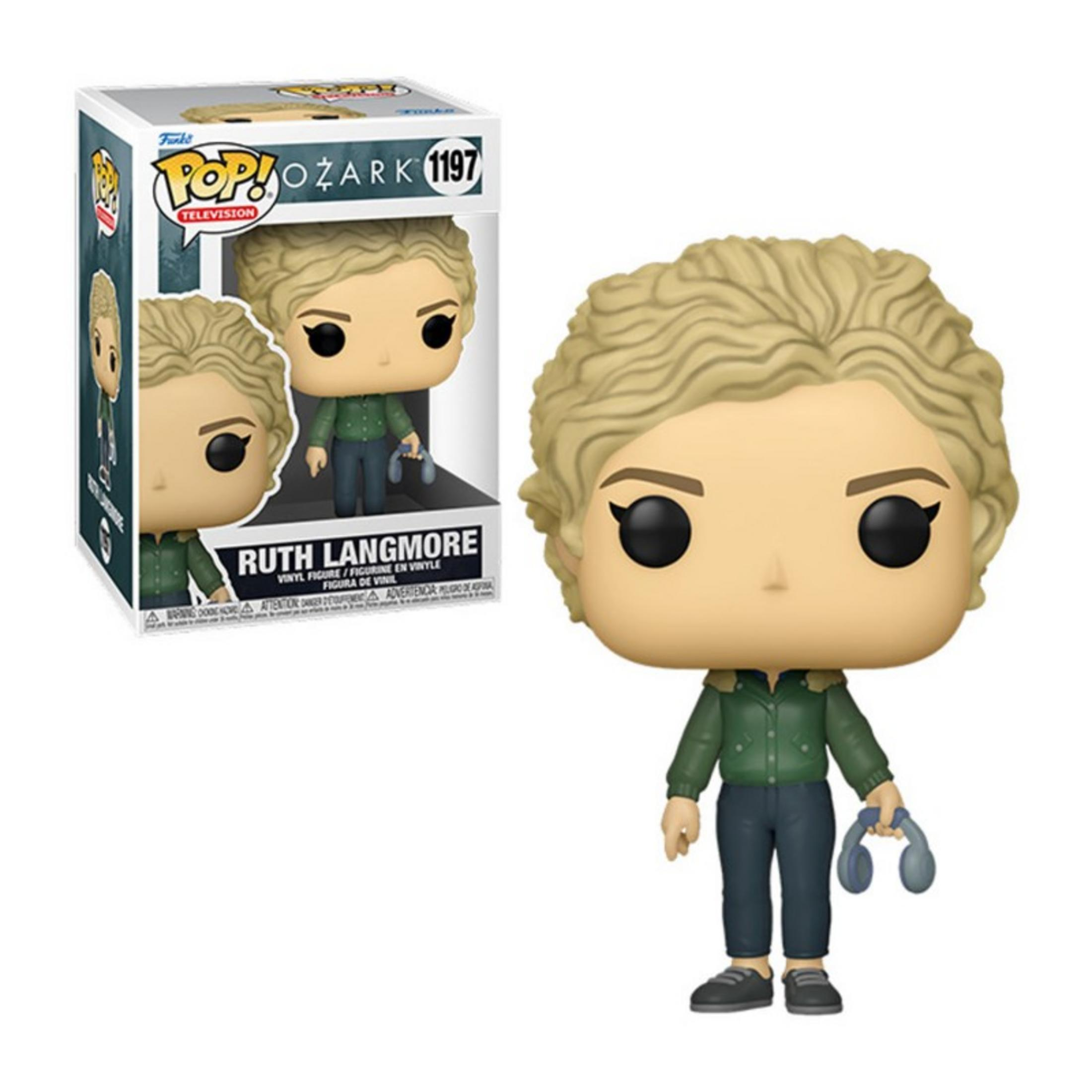 Figura de vinilo Funko Pop! Ruth Langmore de Ozark con auriculares.