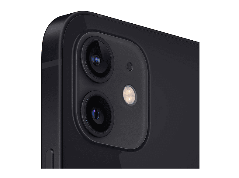 APPLE 1492253 MGJ53QL/A IPHONE 12 BLACK 64GB, Negro, Móvil iOS, 64