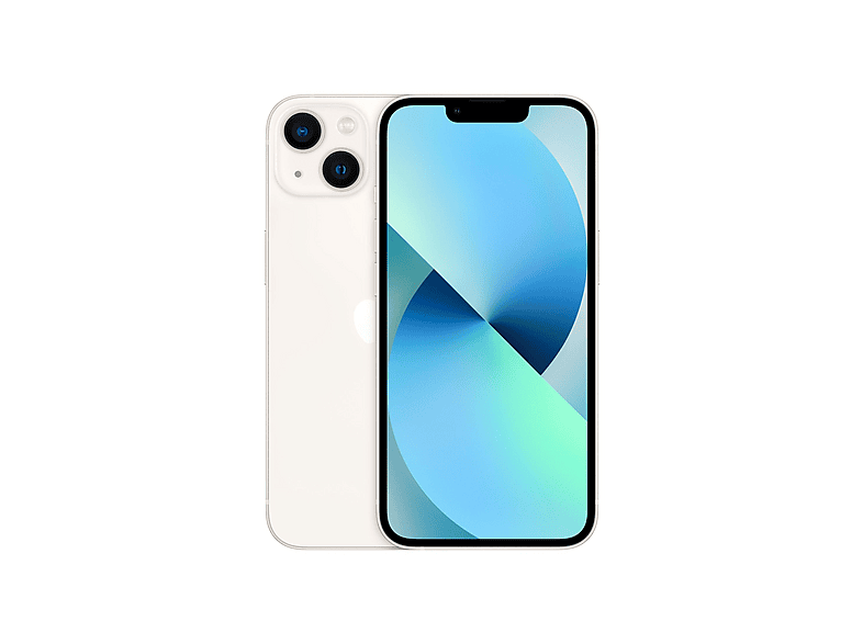 APPLE iPhone 13, Blanco, Móvil iOS, 256 GB, 4 GB RAM, 6,1 