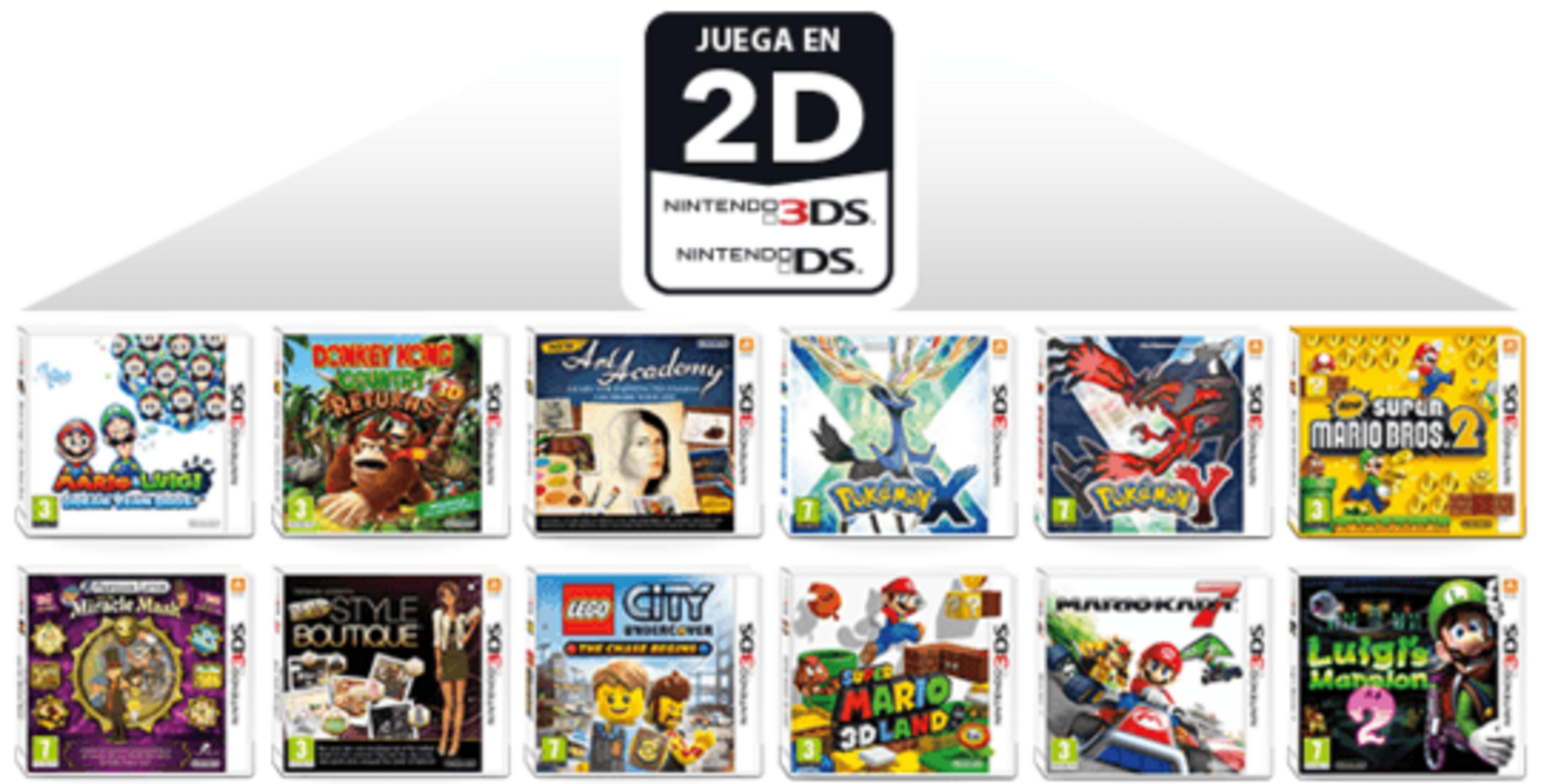 Nintendo 3DS-Spielehüllen: Mario & Luigi, Donkey Kong, Art Academy, Pokemon X & Y, Mario Bros 2.