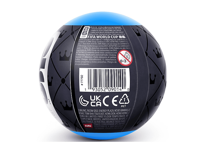 ZURU FIFA BALLERS エンバペ【GWセール中】 ZURU SURPRISE FIFA BALLERS, BLIND PACK 100ER DISPLAY, 9