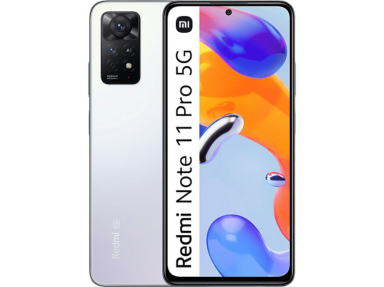XIAOMI Redmi Note 11 Pro 5G 128 GB Weiß Dual SIM | MediaMarkt