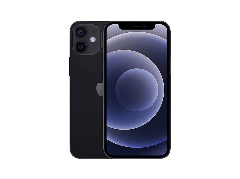 APPLE iPhone 12 Mini, Negro, Móvil iOS, 64 GB, 4 GB RAM, 5,4