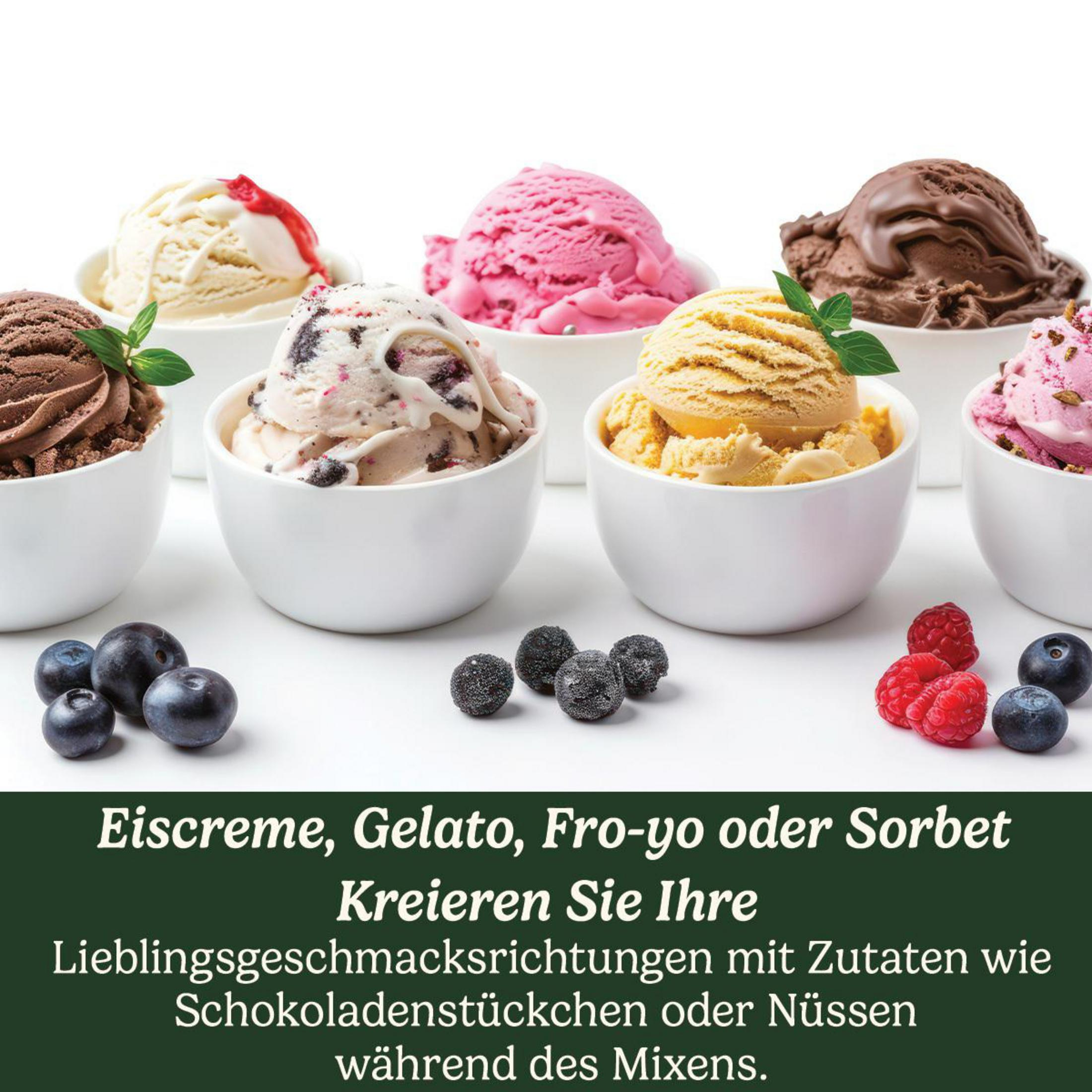 CUISINART Solo Scoops Ijsmachine Grijs, Transparant, Wit