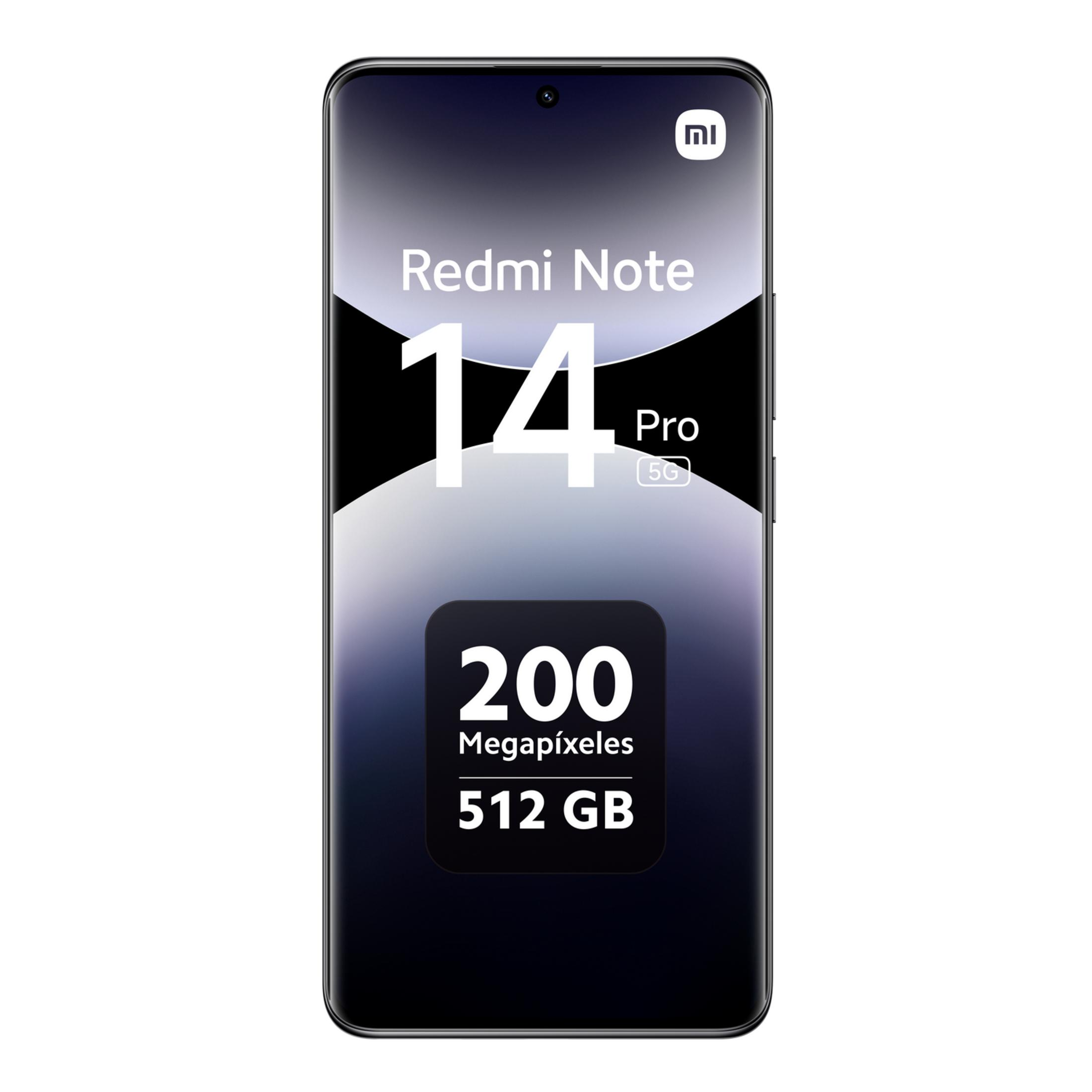 Xiaomi Redmi Note 14 Pro con 200 MP y 512 GB de almacenamiento.