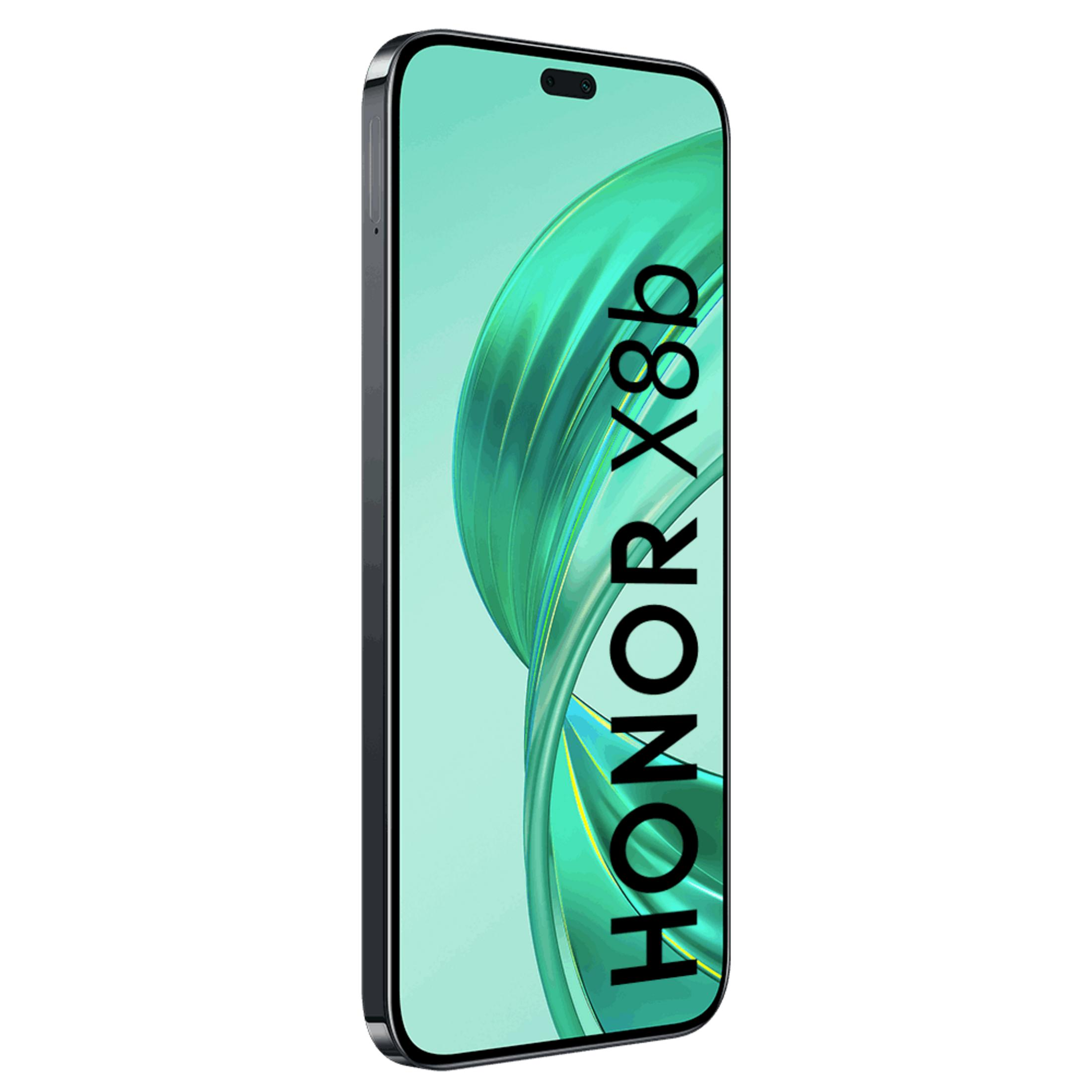 Uno smartphone con la scritta HONOR X8b sullo schermo.
