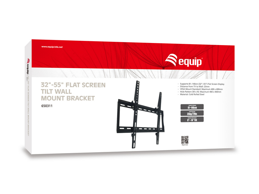 Box for a 32"-55" Flat Screen Tilt Wall Mount Bracket.