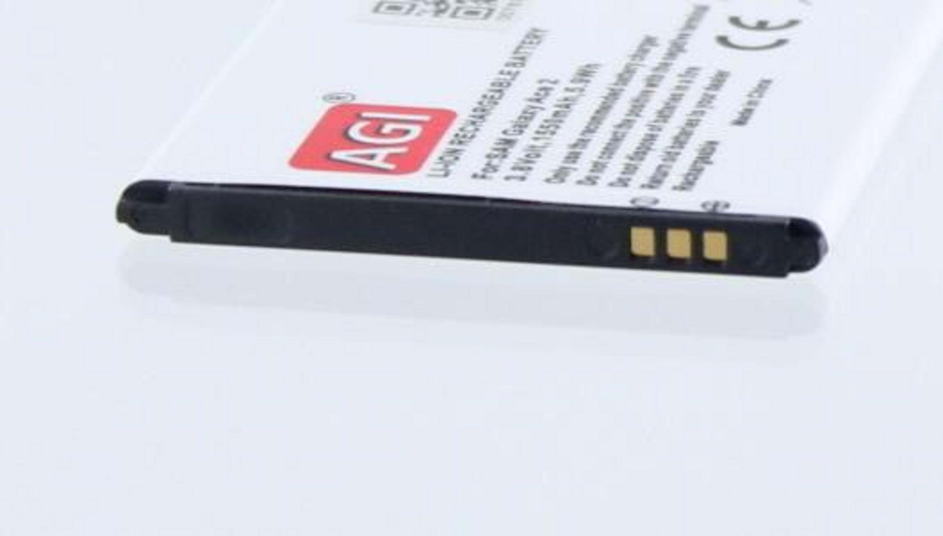 AGI Akku für Samsung Galaxy Ace 2, 1,8V, 1550mAh, weiß.