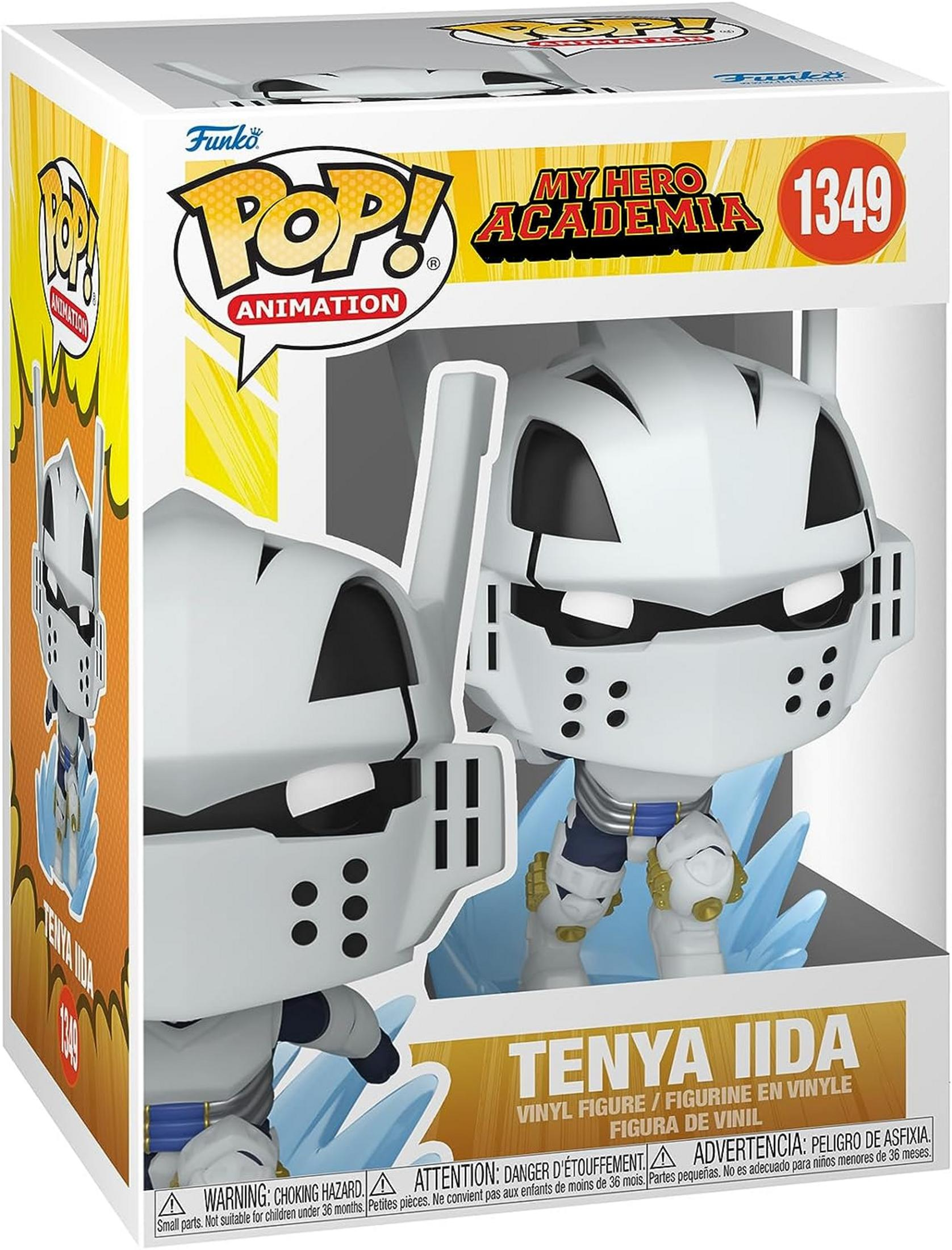 Funko Pop Vinyl Figur von Tenya Iida aus My Hero Academia, Modell 1349.