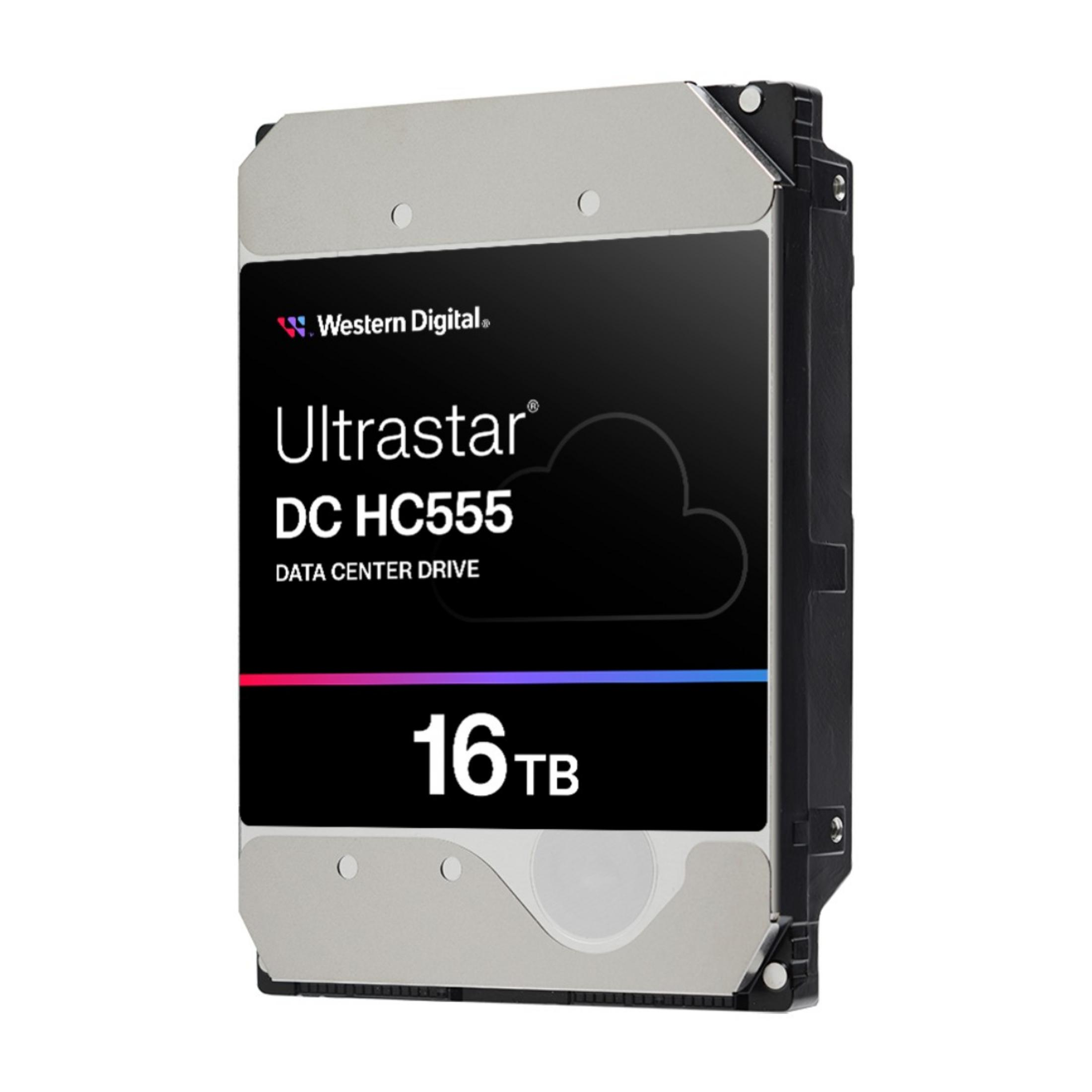 Hard disk Western Digital Ultrastar DC HC555 da 16 TB per data center.
