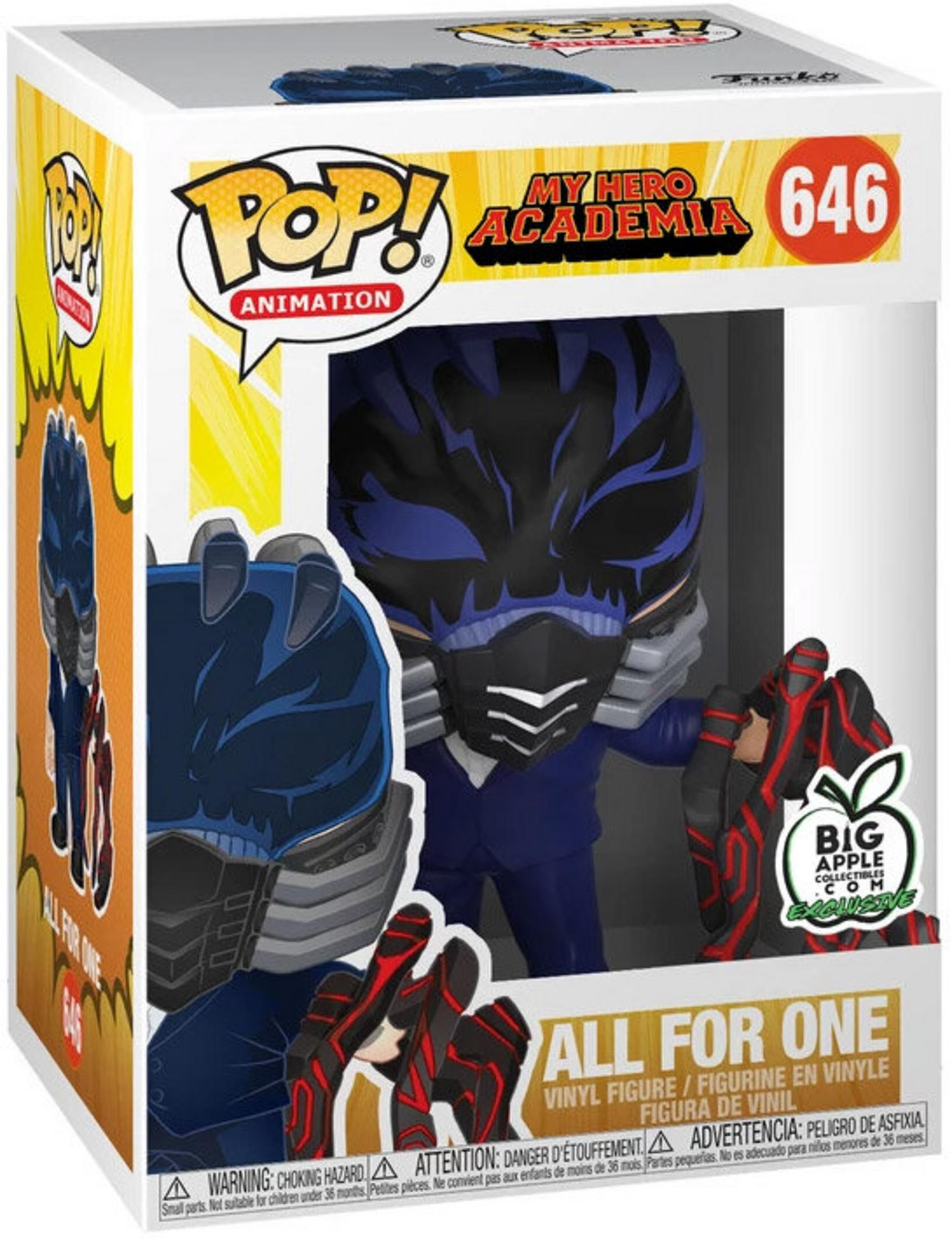 Funko Pop!-Figur von All For One aus My Hero Academia, Nr. 646.