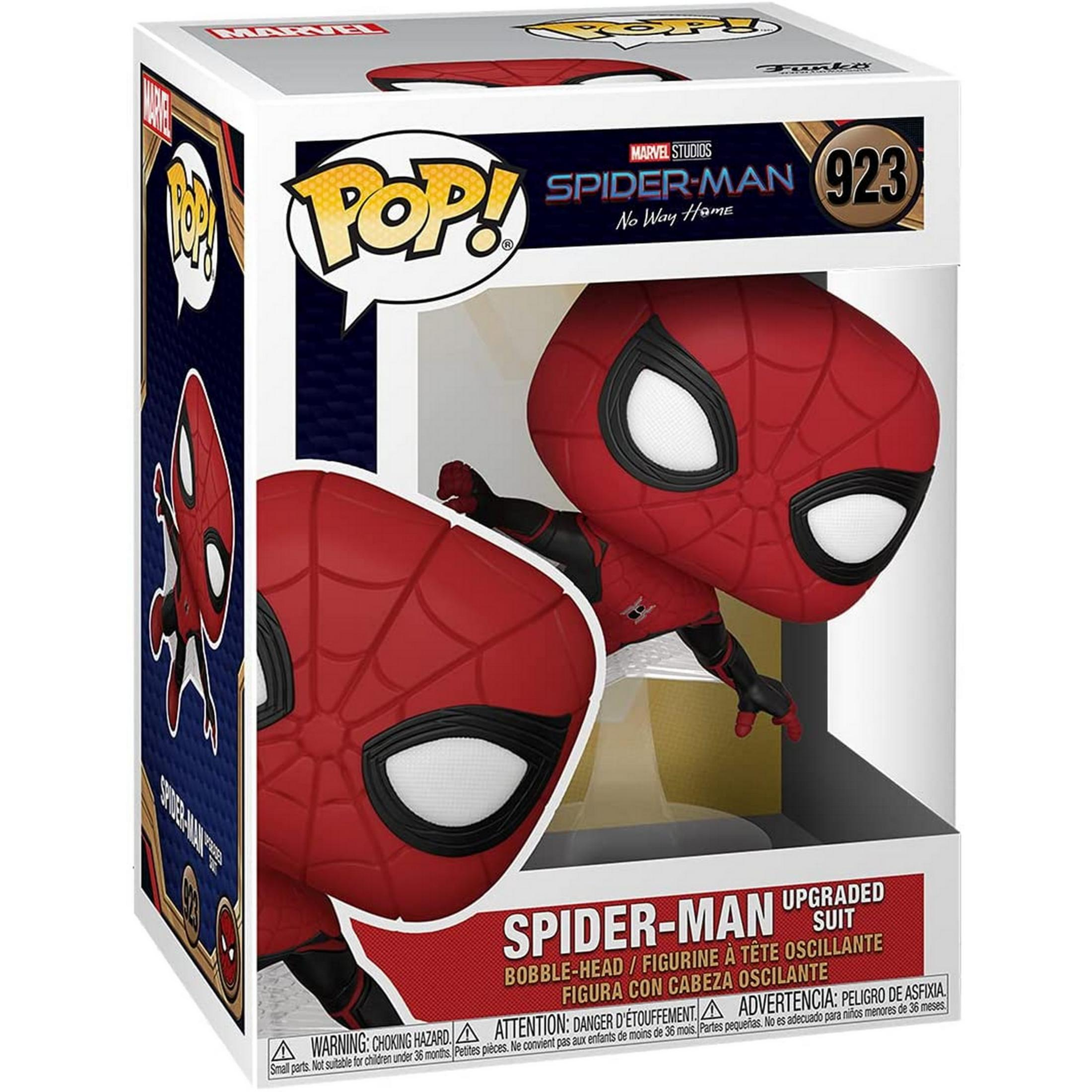 Figura Funko Pop de Spider-Man en su caja original, de "No Way Home".