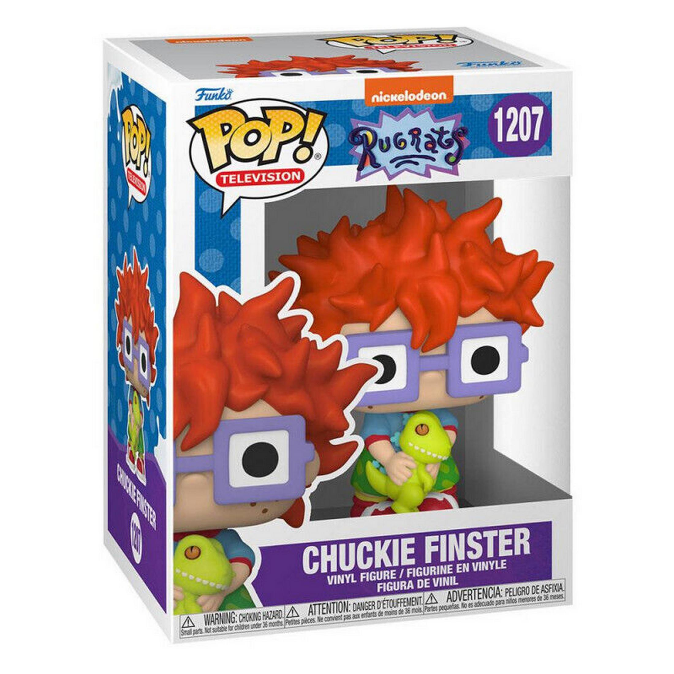 Funko Pop! Figur von Chuckie Finster aus Rugrats in der Originalverpackung.
