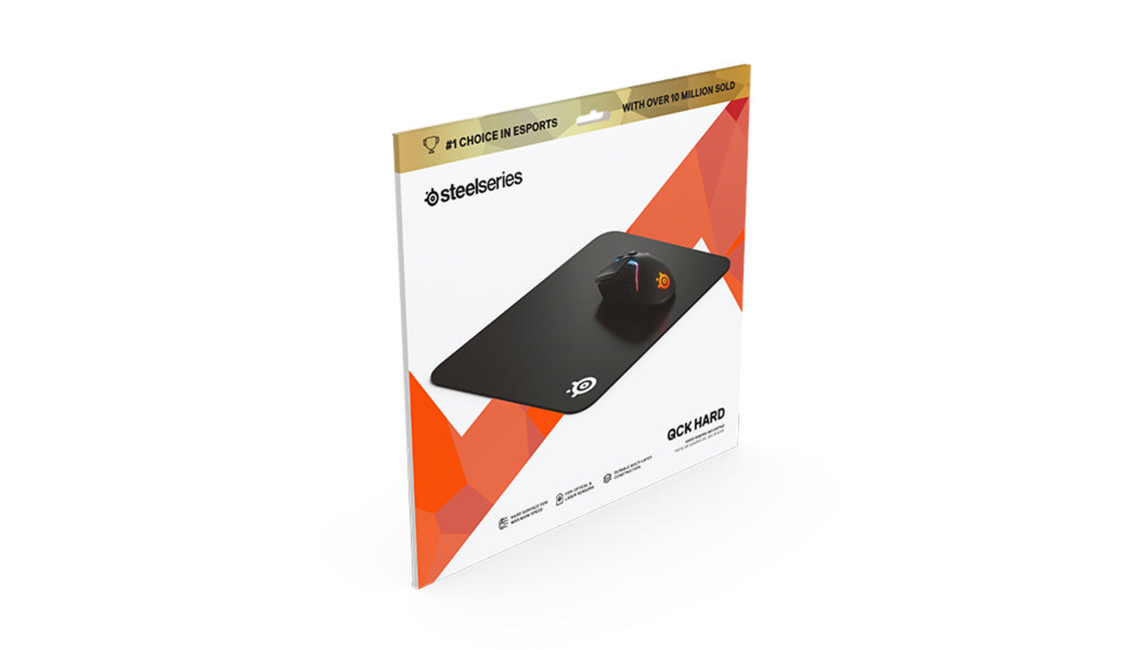 SteelSeries Gaming Mauspad mit Maus im Paket. #1 Wahl in Esports.