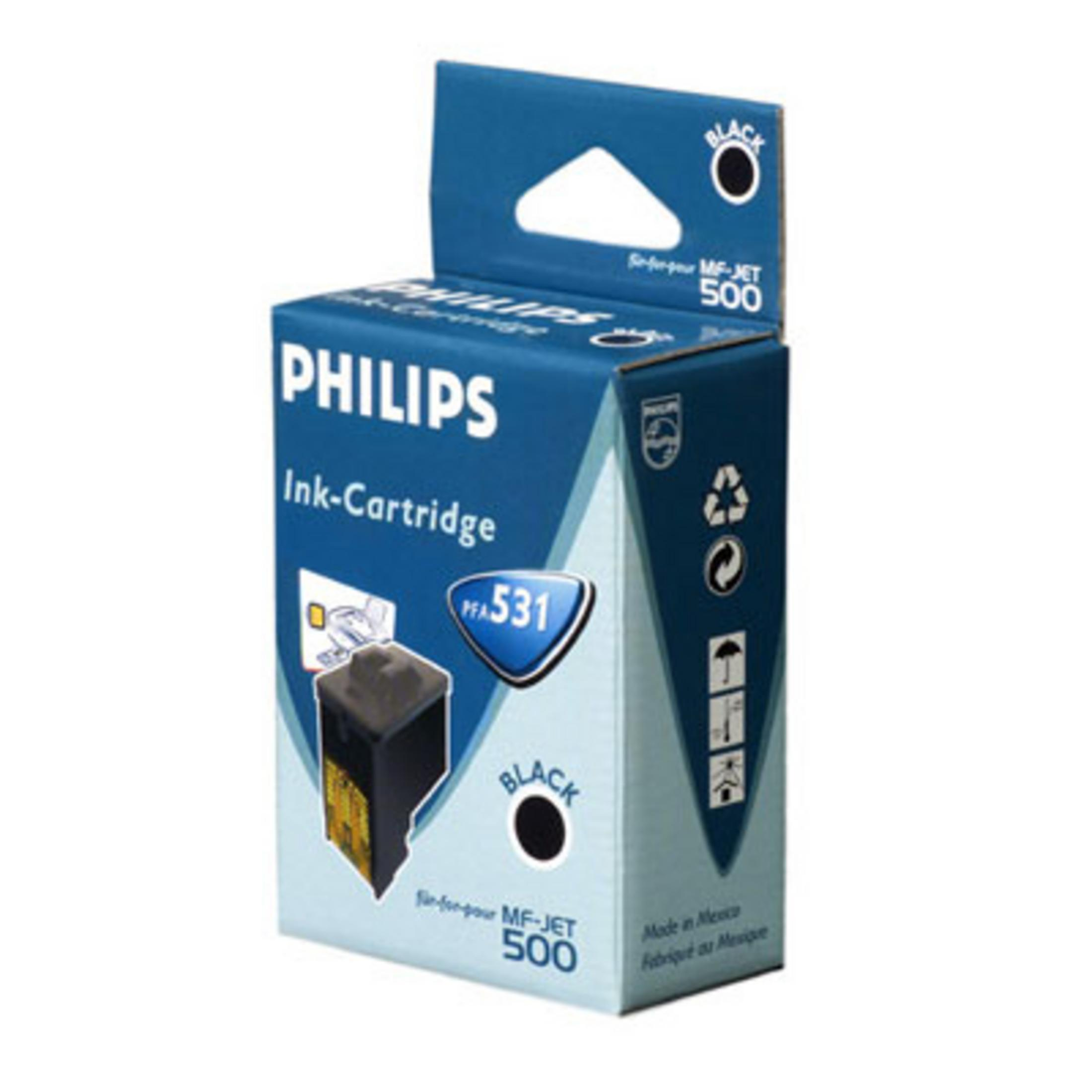 Cartuccia d'inchiostro Philips PFA531 Nero per MF-JET 500, Made in Mexico.