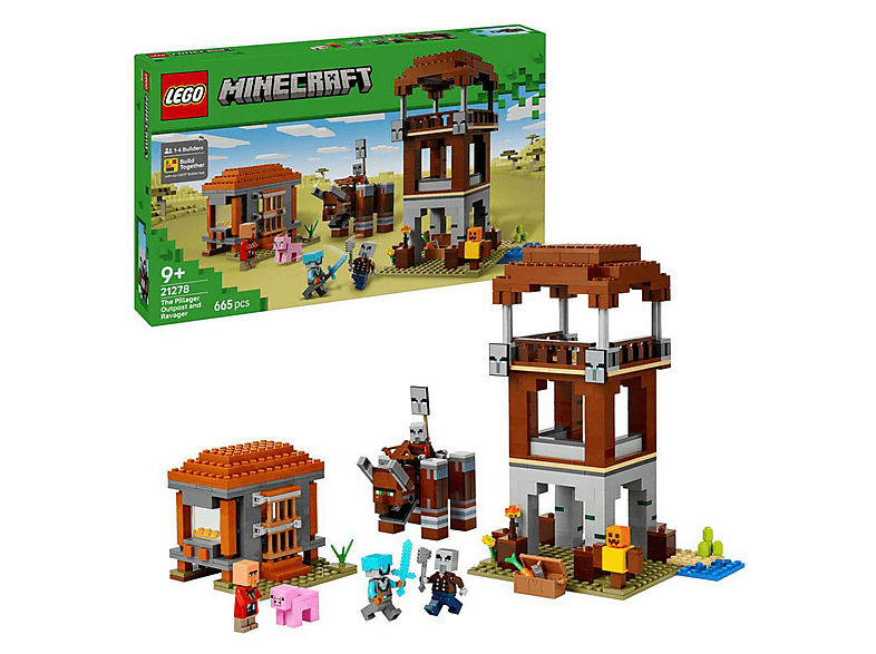 COSTRUZIONI LEGO 21278 | L’avamposto del saccheggiatore e predone ...