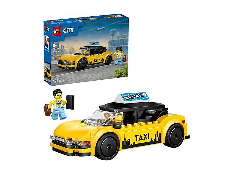 LEGO City Sarı Taksi 60487