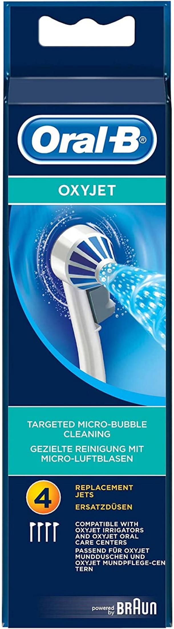 Oral-B Oxyjet yedek başlık 4'lü paket