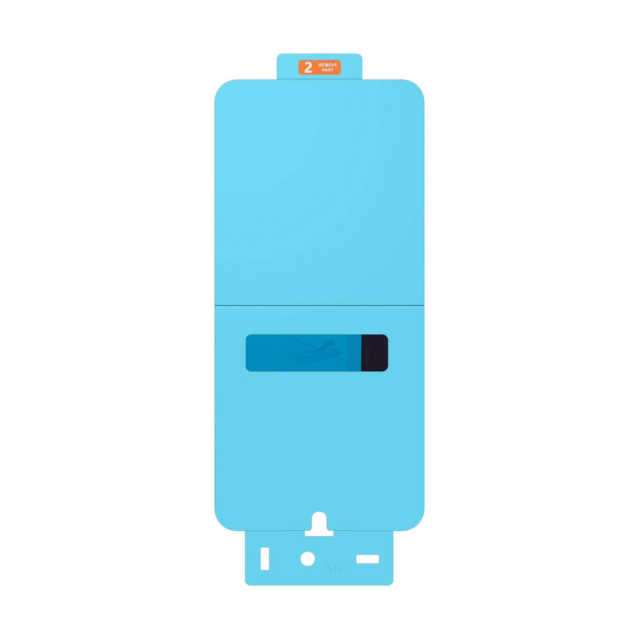 Light blue card with an orange '2 REMOVE PART' sticker.