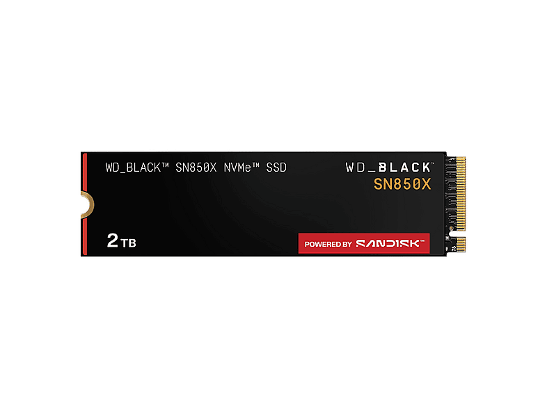HARD DISK INTERNO WESTERN DIGITAL SN850X 2 TB, 7300 Mbyte/s | MediaWorld.it