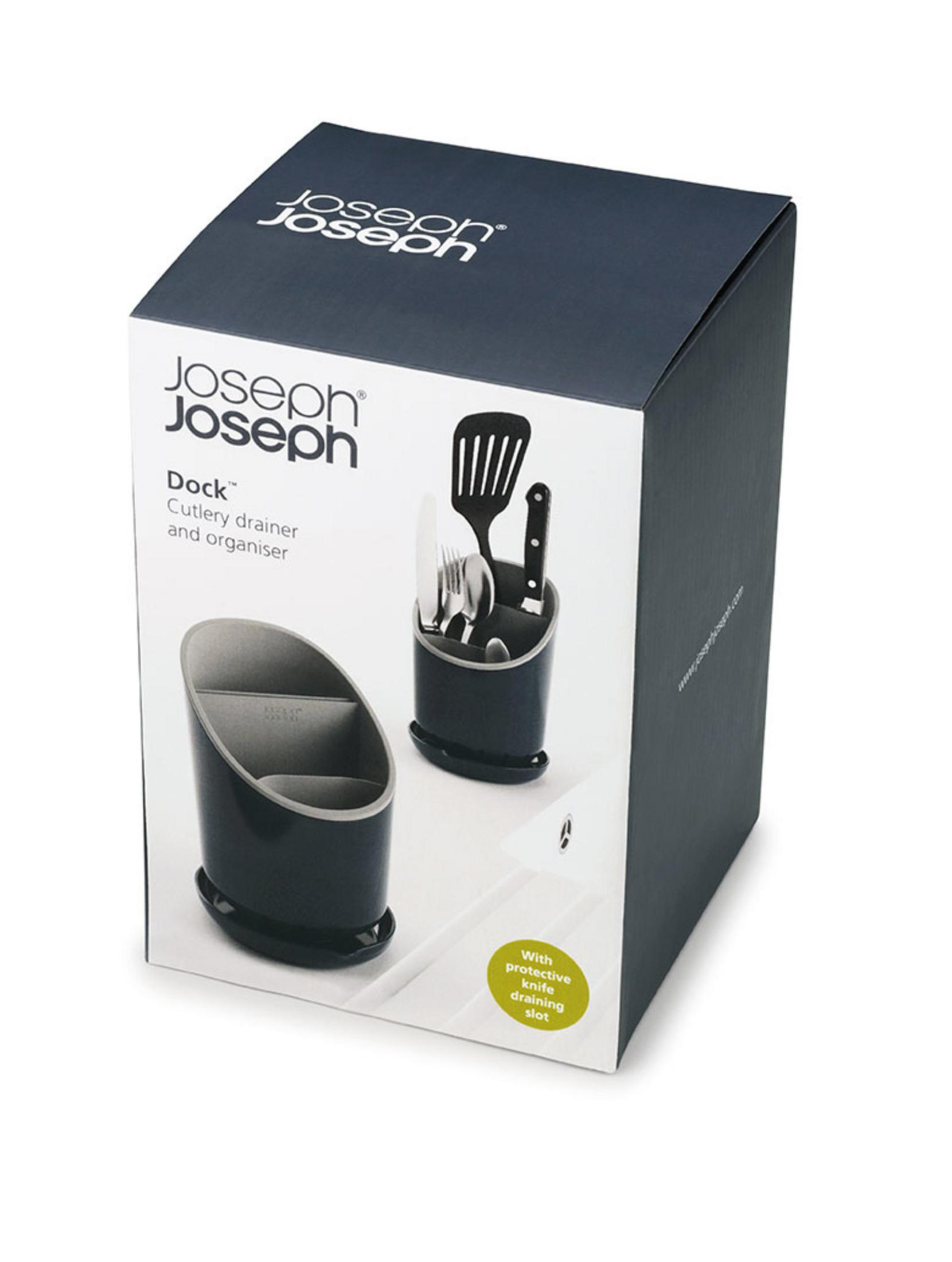 Caja para escurridor y organizador de cubiertos Joseph Joseph Dock.