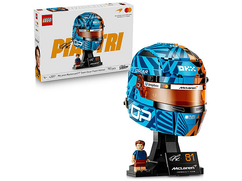 LEGO Mclaren Oscar Piastri Kask 43017