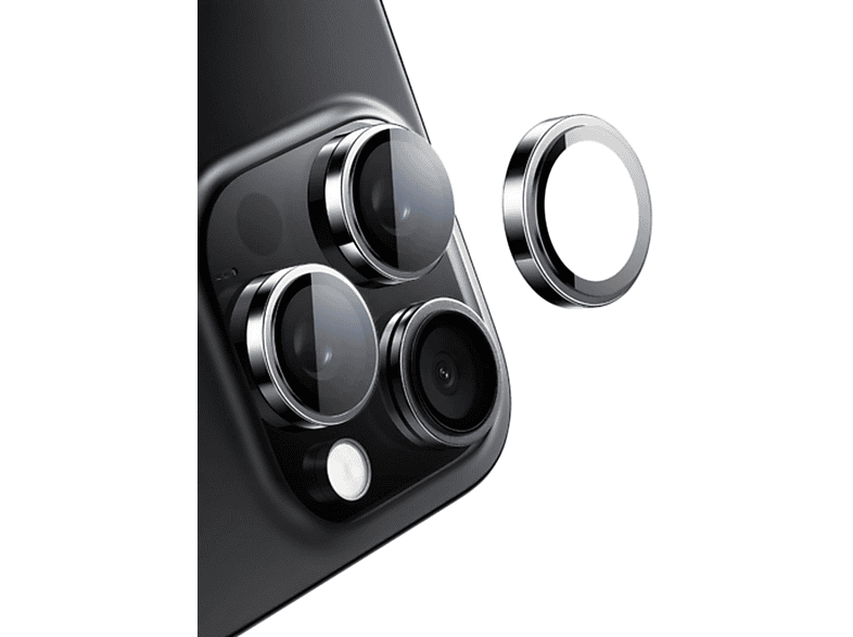 PIILI iPhone 17 Pro/17 Pro Max Safir Gri Lens Koruyucu Fiyat