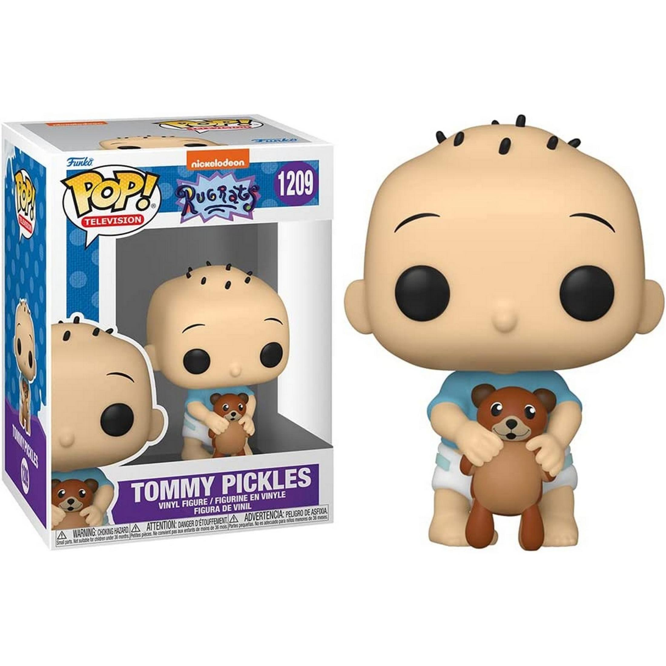 Funko Pop! Tommy Pickles di Rugrats, tiene un orsacchiotto. Scatola inclusa.
