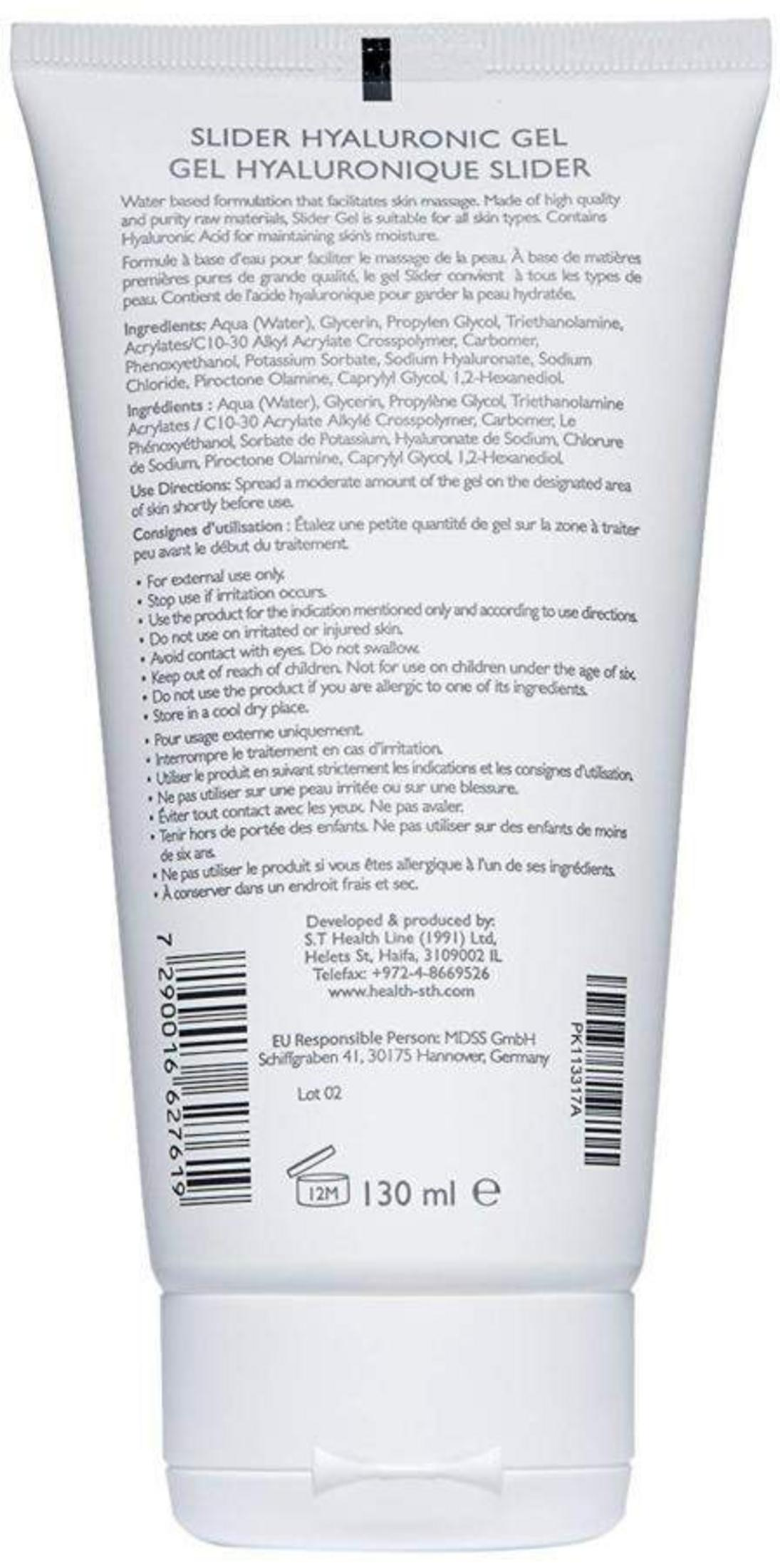 Weiße Tube mit Produktinformationen und Barcode. Enthält 130 ml.