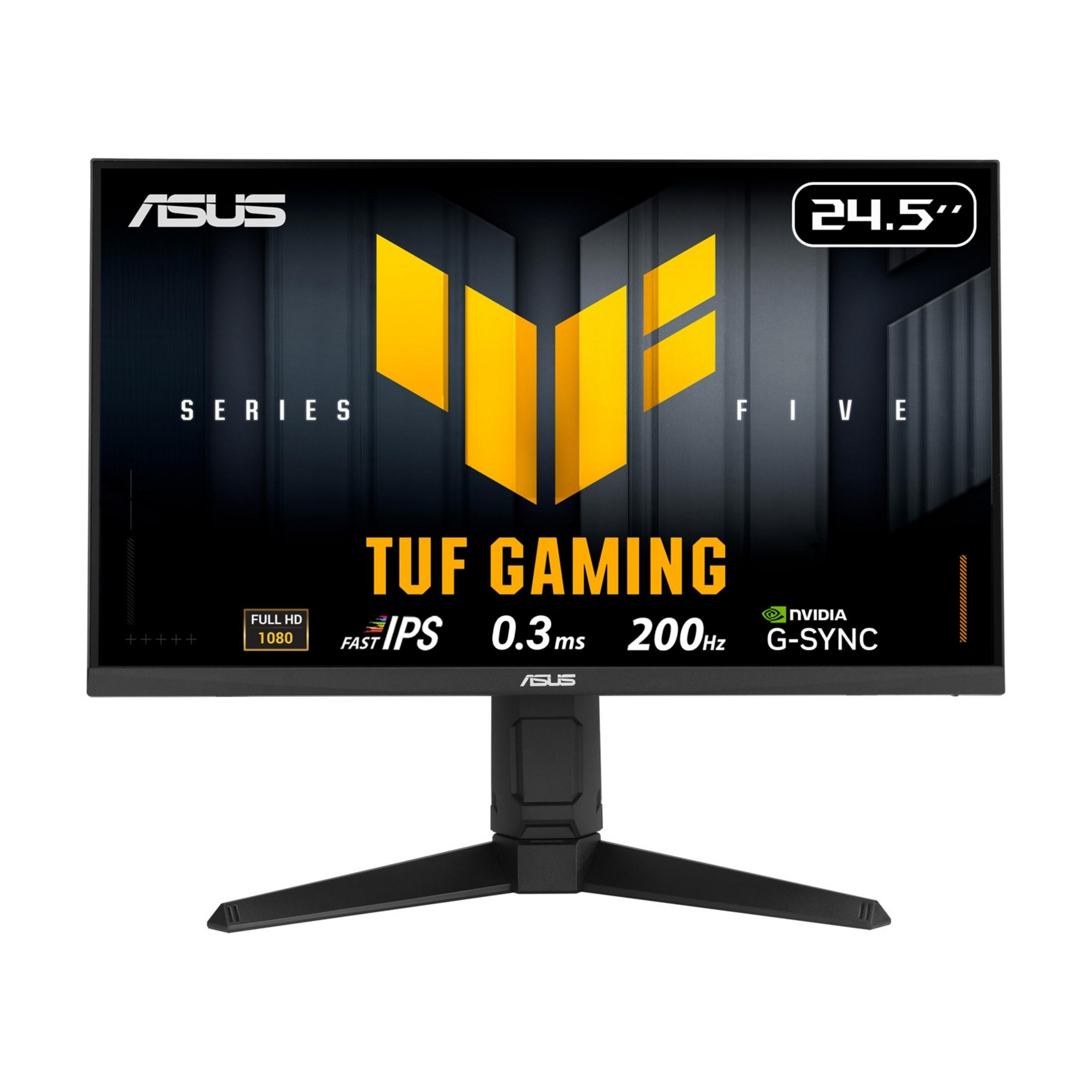 Monitor ASUS TUF Gaming 24,5" z FAST IPS, 0.3ms, 200Hz, G-SYNC.