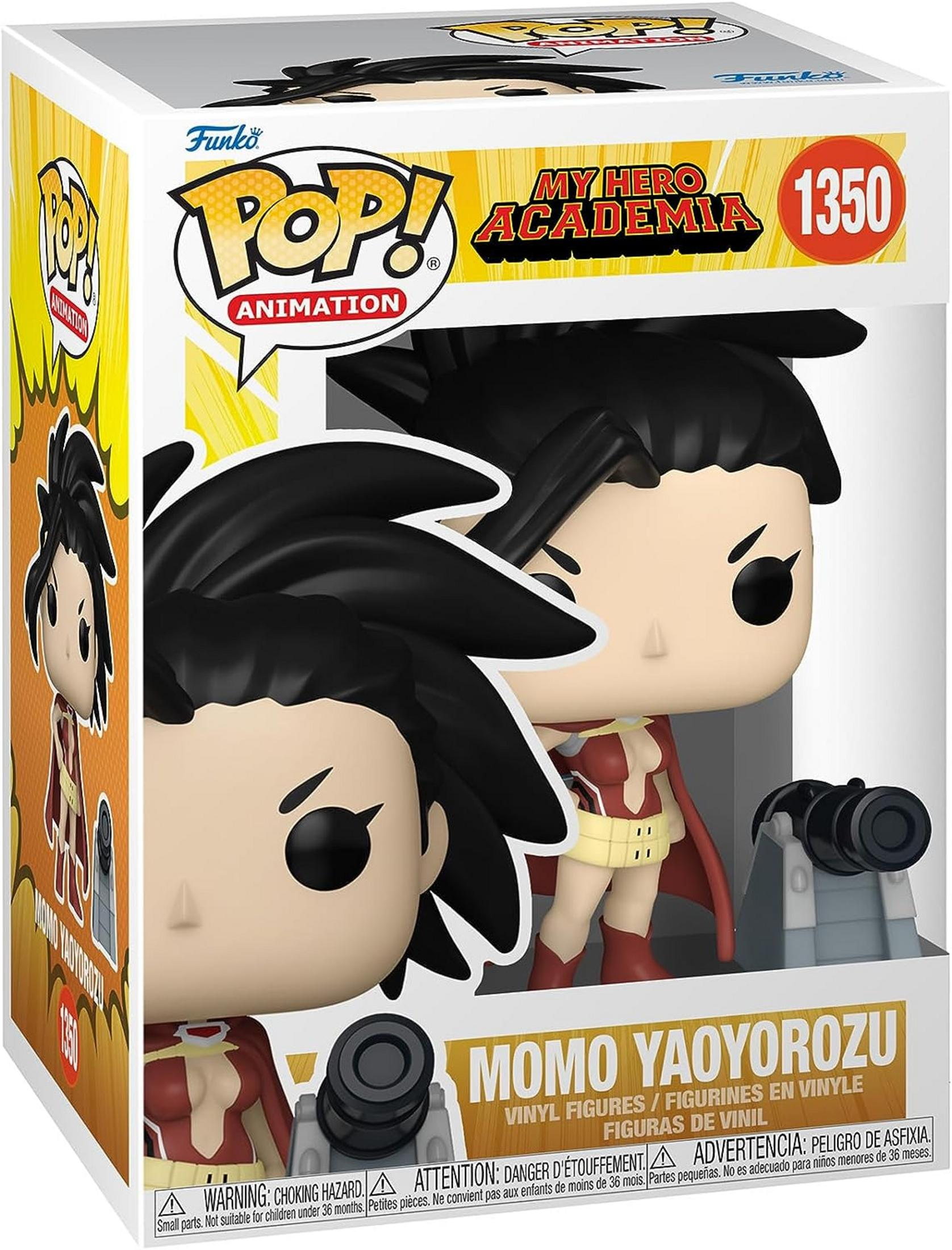Figura Funko Pop! de Momo Yaoyorozu de My Hero Academia, n.º 1350.