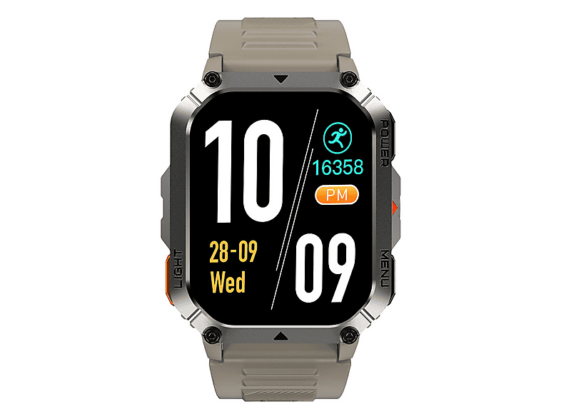 GIOPUEY Cinturino Magnetico 22mm In Acciaio Intrecciato Per Blackview W60/W70 Pro/W80 PRO – Chiusura Magnetica, Comfort E Stile Unisex