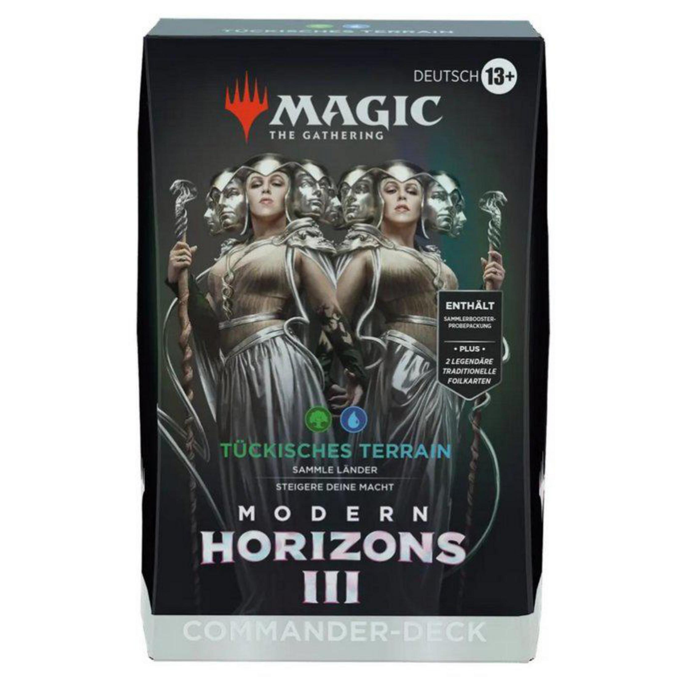 Magic The Gathering Modern Horizons III Commander Deck Box.