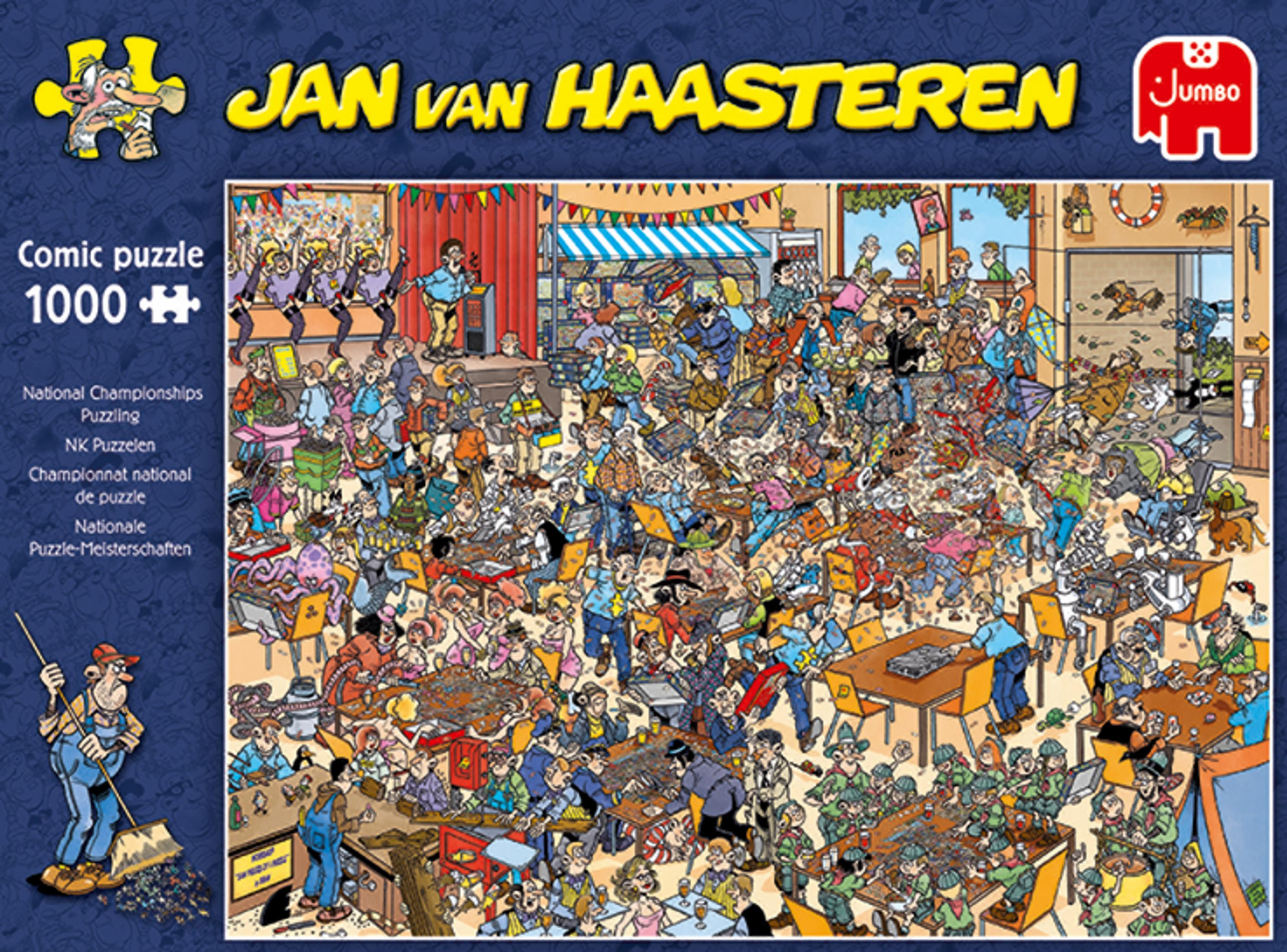 Caos ai 'Campionati Nazionali di Puzzle' di Jan van Haasteren.