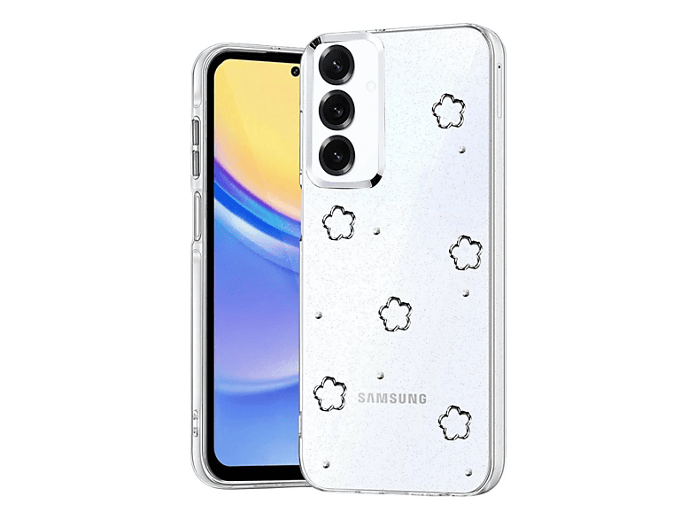 EVIMDEYOKYOK Samsung Galaxy A37 5G Uyumlu Fiyonk Desenli Kapak Telefon Kılıfı Çok Renkli