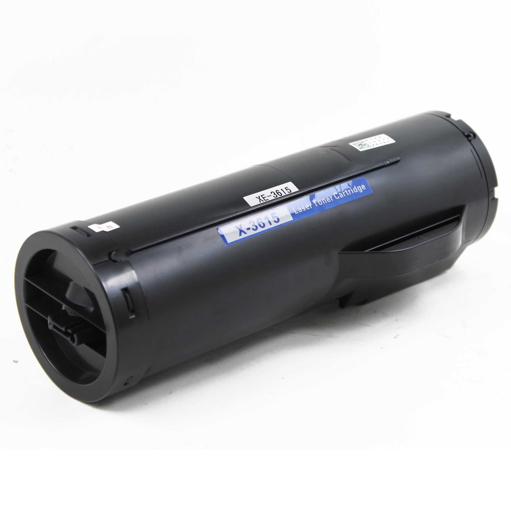 XF-3615 etiketli siyah lazer toner kartuşu.