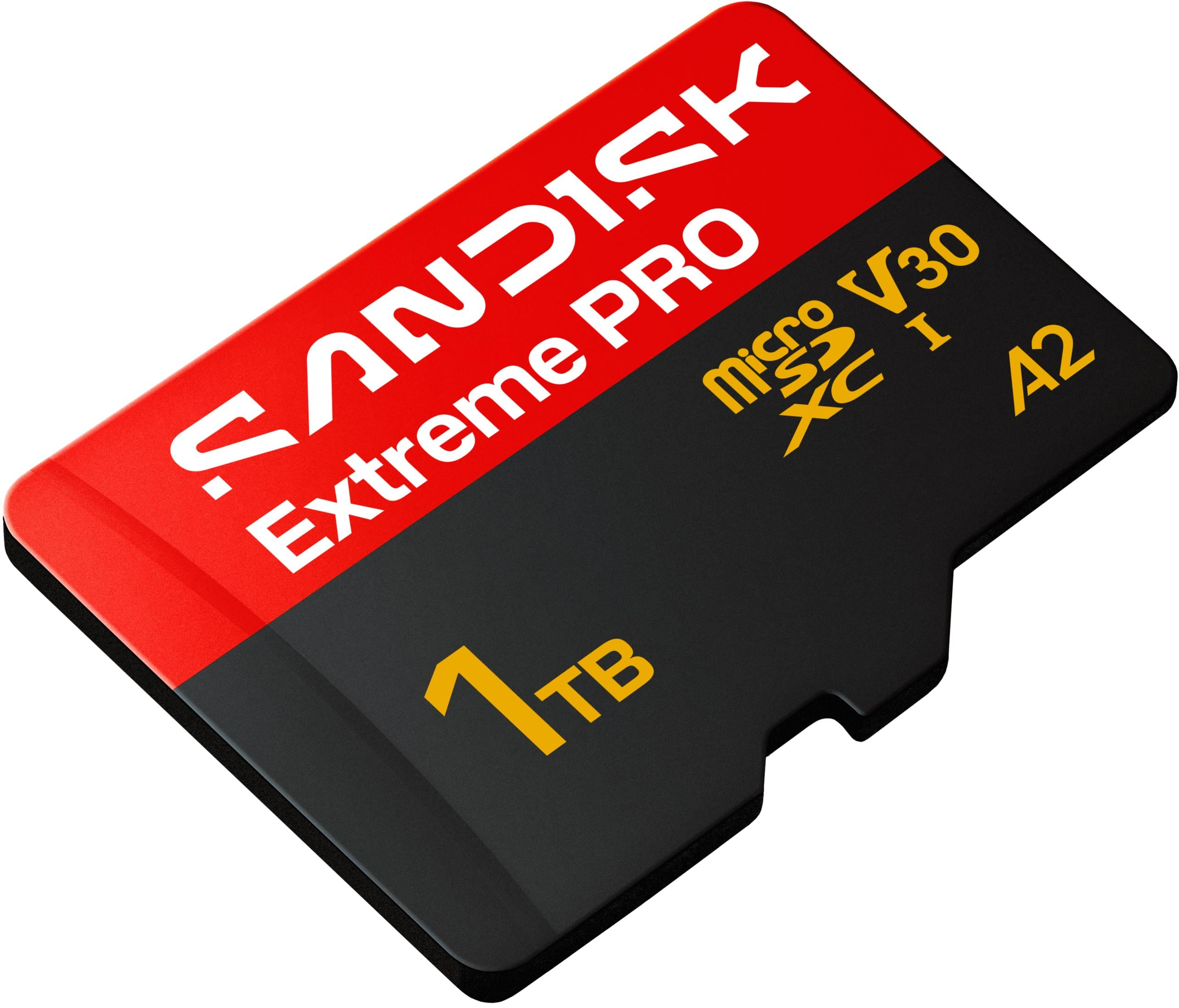 Tarjeta de memoria Sandisk Extreme Pro 1TB MicroSDXC I A2.