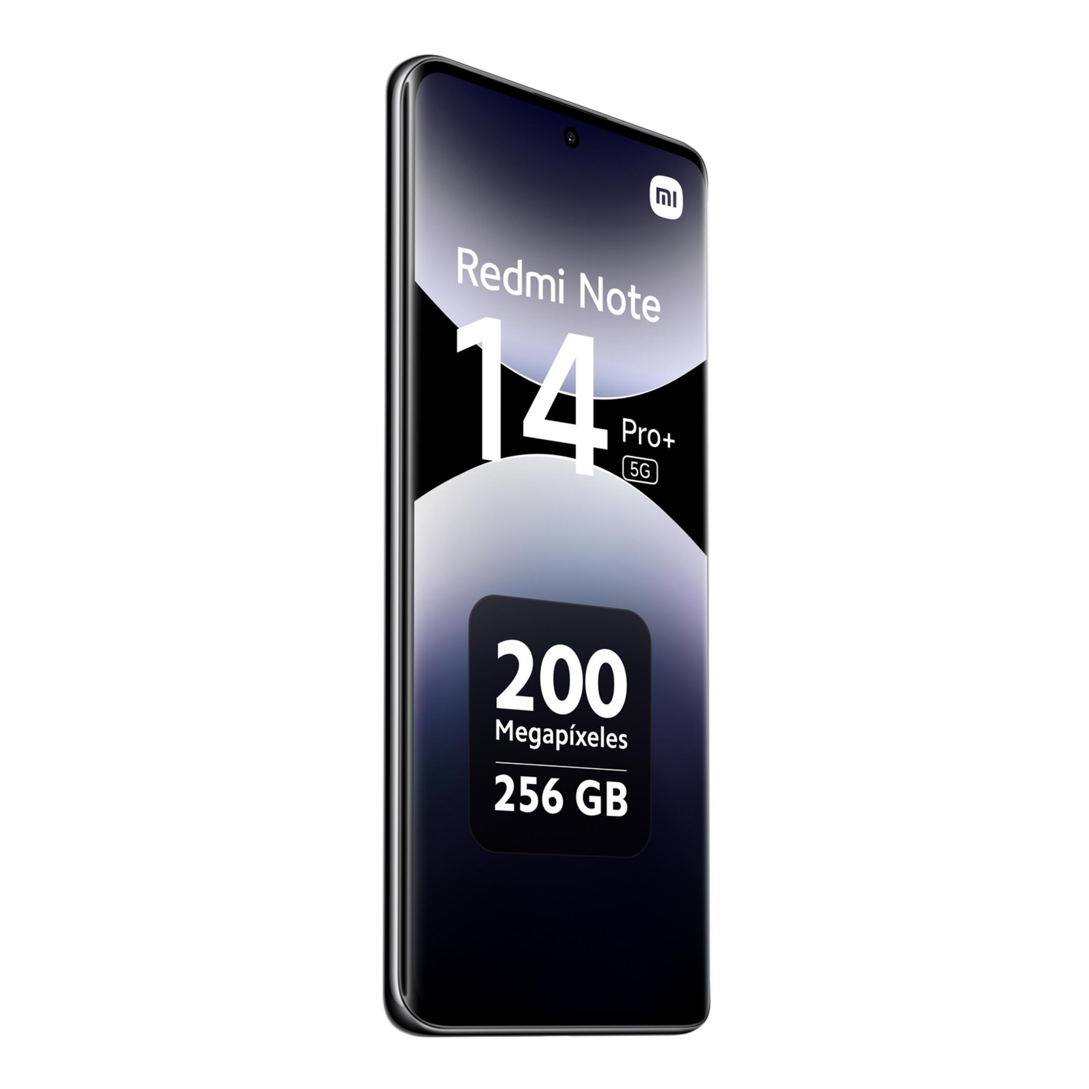 Ein modernes Smartphone mit dem Schriftzug Redmi Note 14 Pro+ 5G.