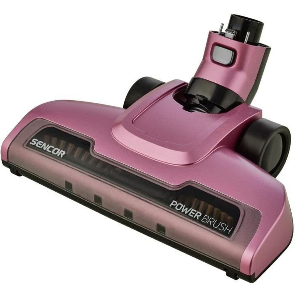 Spazzola per aspirapolvere rosa con scritta "SENCOR POWER BRUSH".