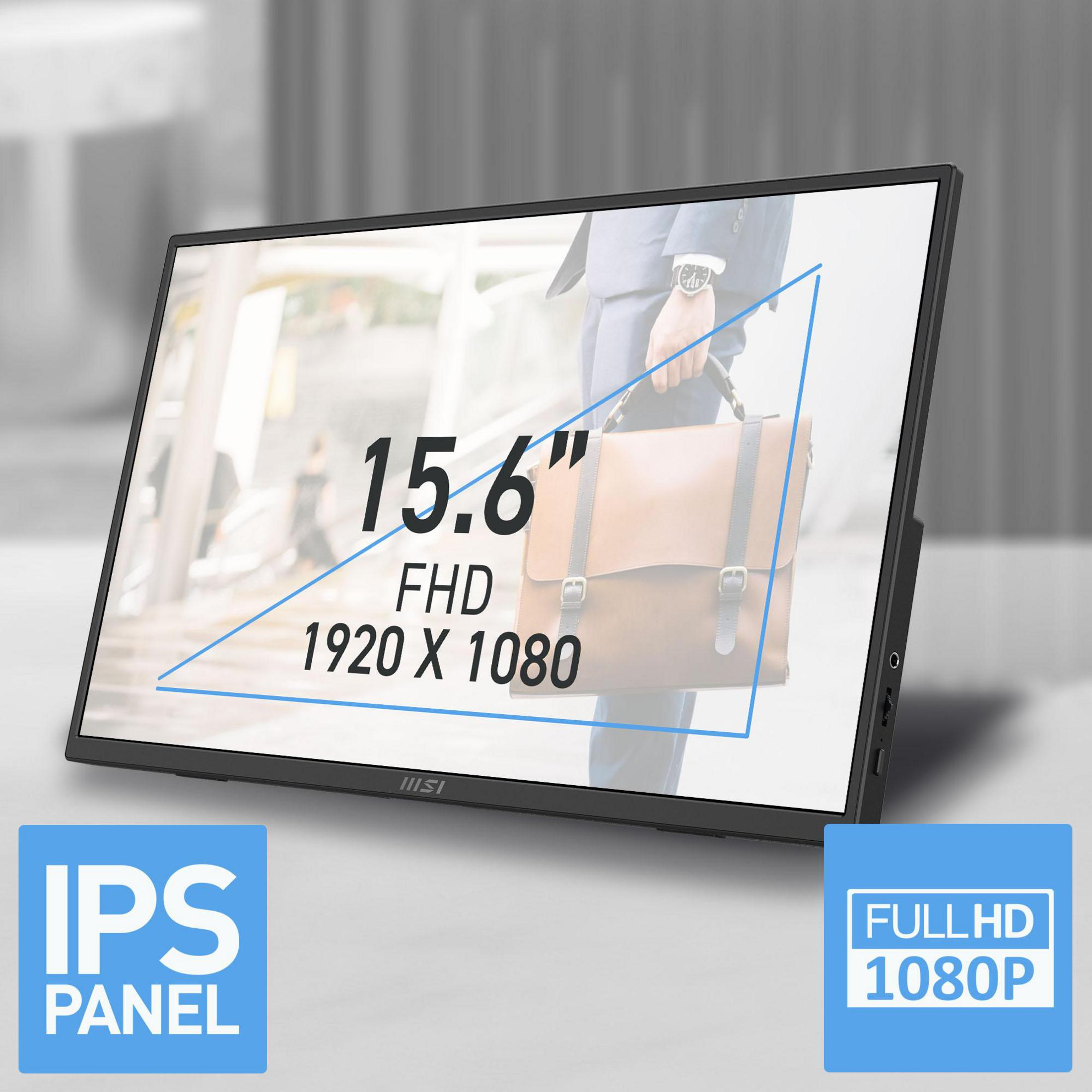 Un pannello IPS FHD da 15,6 pollici con risoluzione 1920x1080.