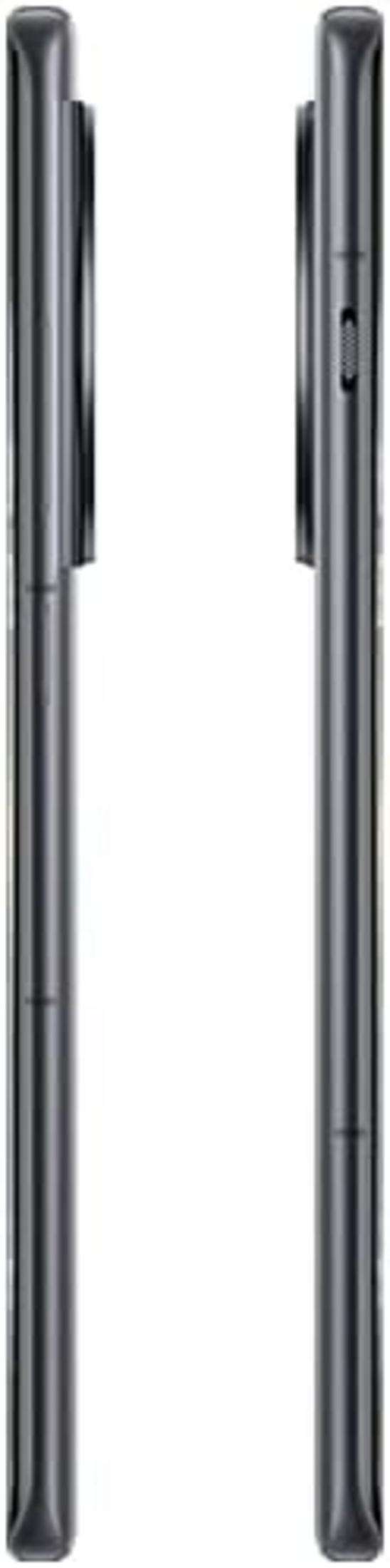 Due smartphone scuri uno accanto all'altro su sfondo bianco.