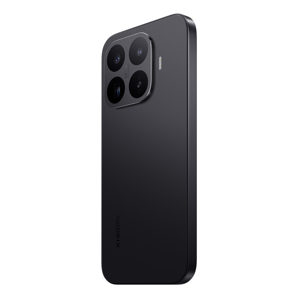Un smartphone noir avec un module caméra Leica à l'arrière.