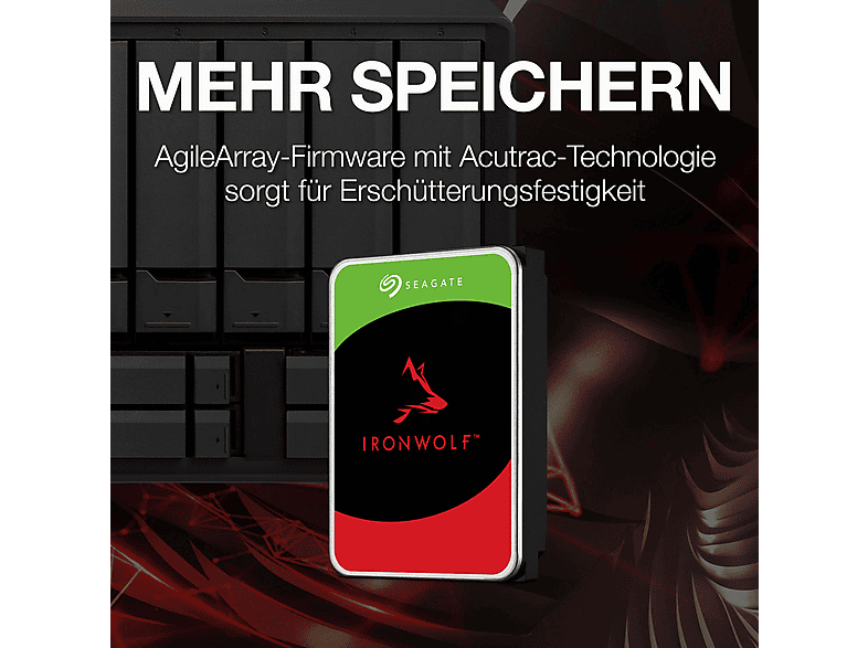 SEAGATE IronWolf ST4000VN006 Serial ATA III SATA 6 Gbit/s 4 TB SSD